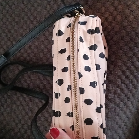 Kate Spade of New York Pink & Black bag❤️Flamingo Dot - Picture 5 of 10